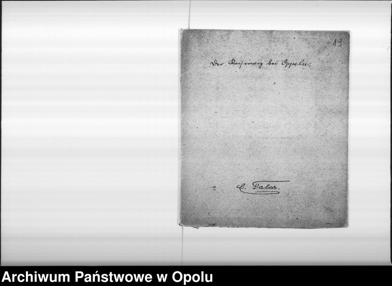 Obraz 19 z jednostki "[Wypisy z ksiąg metrykalnych parafii opolskiej, artykuły prasowe i materiały rękopismienne dotyczące historii Opola, cechów opolskich, polskiej wojny sukcesyjnej z lat 1733-1738]"
