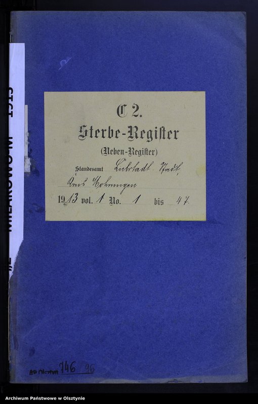 image.from.unit.number "Sterbe-Neben-Register Nr 1 - 47"