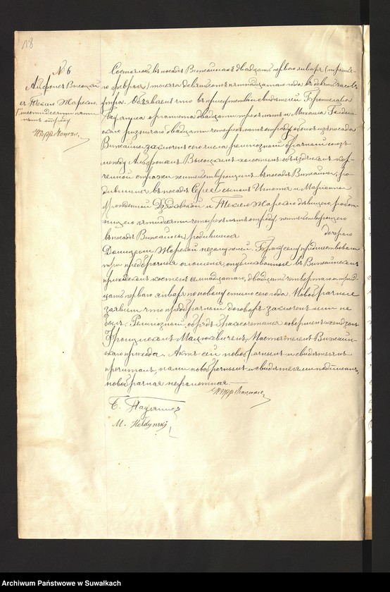 image.from.unit.number "[Księga akt małżeństw parafii rzymskokatolickije w Wiżajnach z lat 1914-1917 i urodzeń z 1915 roku]"