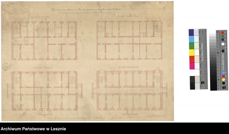 Obraz 18 z jednostki "Leszno miasto. Dokumentacja projektowa - dworzec kolejowy."