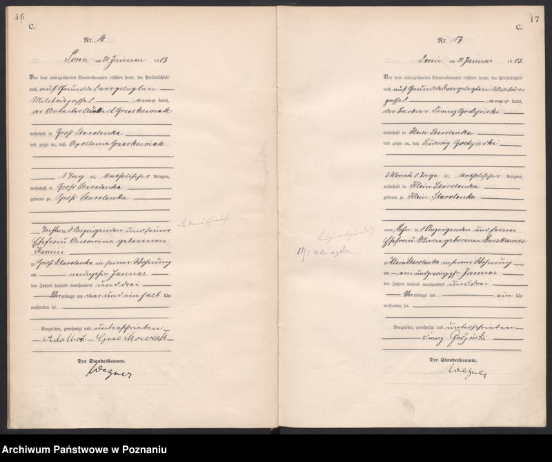 Obraz 11 z jednostki "Księga zgonów tom I"