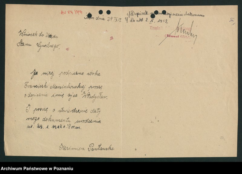 Obraz 8 z jednostki "Akta zbiorowe rejestracji stanu cywilnego do księgi urodzeń z roku 1911"