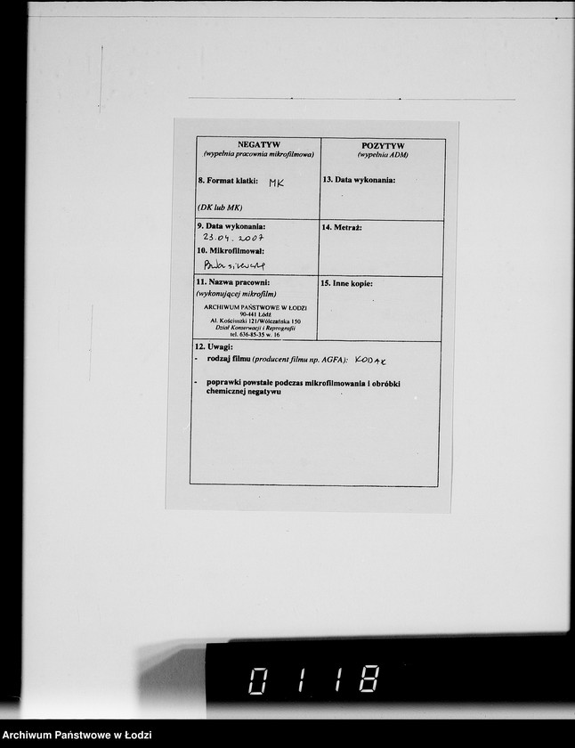 Obraz 3 z jednostki "Sonderkonto 12300. Arbeitsamt Posen Judenlager des Oberbürgermeisters von Posen"