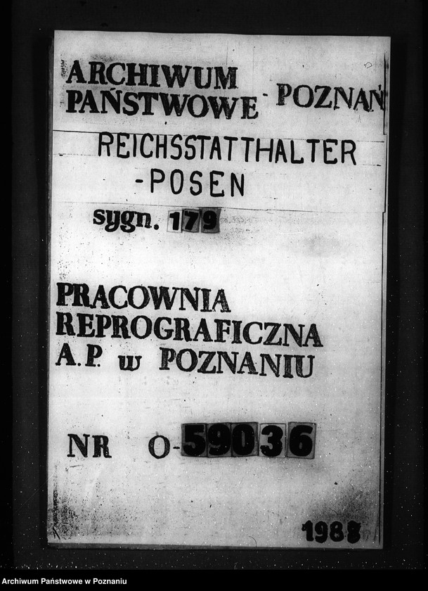 Obraz 1 z jednostki "Vereinfachungen der Verwaltung und auf dem Gebiete des Handelsschulwesens"