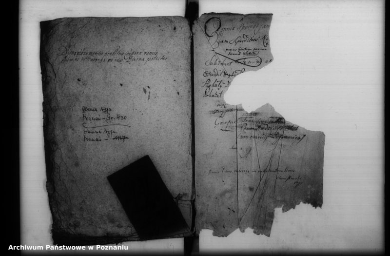 Obraz 3 z jednostki "Inscriptiones, resignationes [protocollon]"