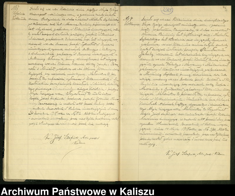 image.from.unit.number "Książka akt urodzeń, małżeństw i zgonu (duplikat)"