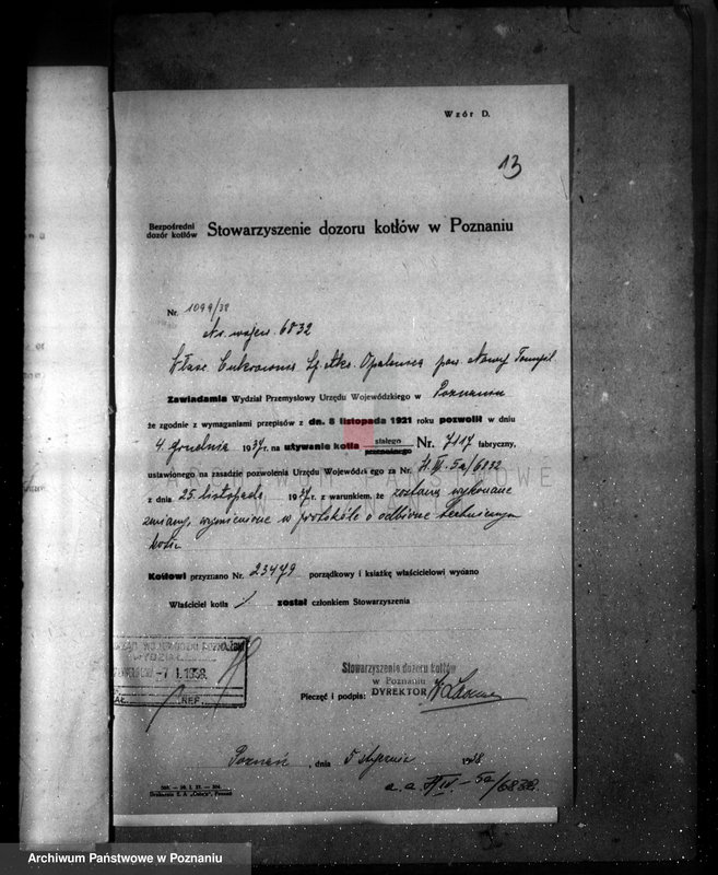 Obraz 18 z jednostki "Cukrownia Opalenica Spółka Akcyjna, nr woj. 6832"