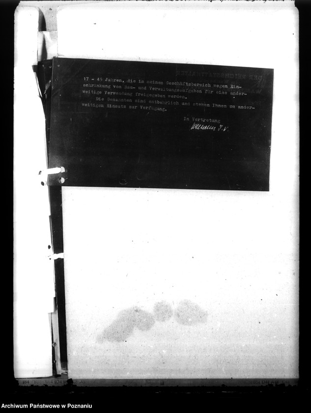 Obraz 14 z jednostki "Zwalnianie personelu dla celów wojskowych"