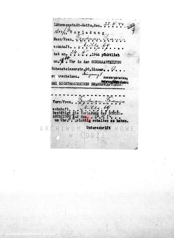 Obraz 12 z jednostki "[Sprawy przekroczeń w związku z jazdą tramwajem]"