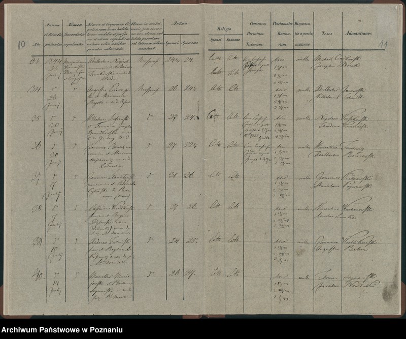 Obraz 8 z jednostki "Księga małżeństw"
