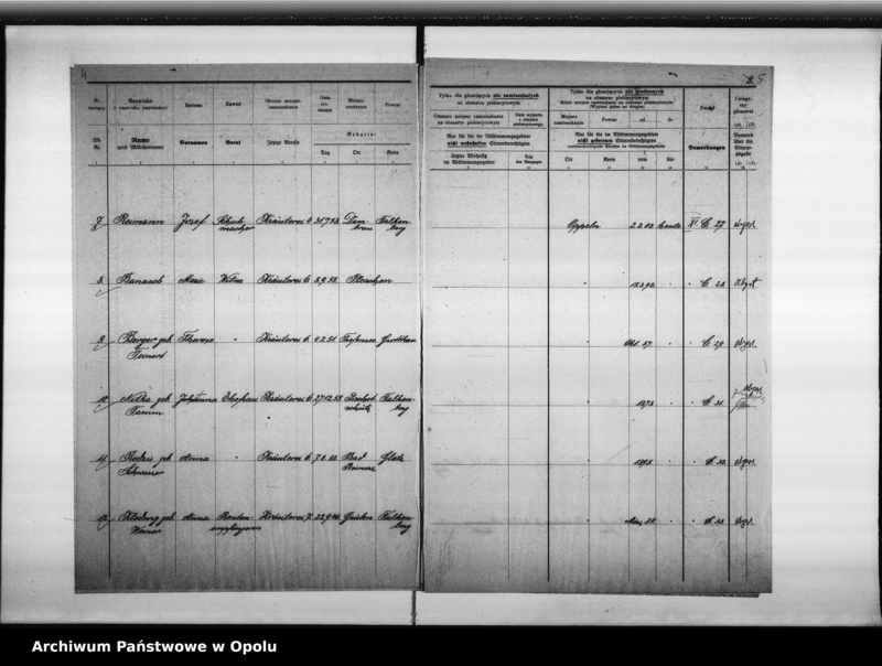 Obraz 7 z jednostki "40. Wahlbezirk Wahllokal: Schule Odervorstadt Breslaustr[asse] 4"