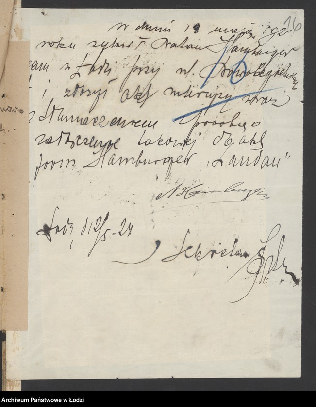 Obraz 18 z jednostki "Hamburgier i Landan- sprzedaż galanterii"