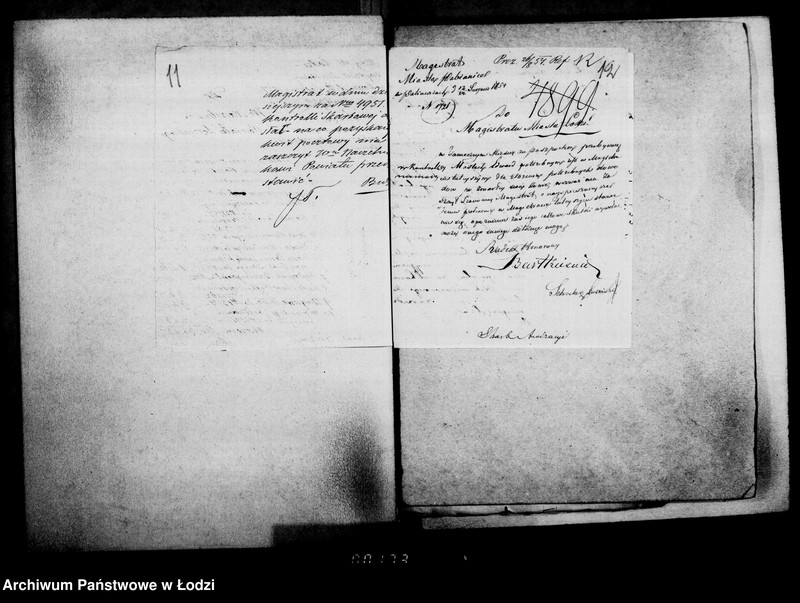 Obraz 12 z jednostki "Akta tyczące się awizacji"