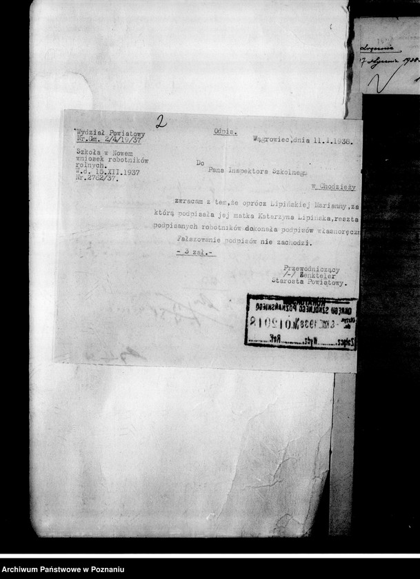 Obraz 5 z jednostki "Szkoła Powszechna w Nowem, powiat wągrowiecki"