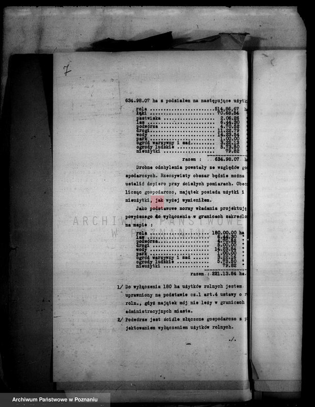 Obraz 17 z jednostki "Majątek Jeziorki Kosztowskie powiatu wyrzyskiego wyłączenie z art. 4/5 ustawy o wykonaniu reformy rolnej Ernst Buttner"