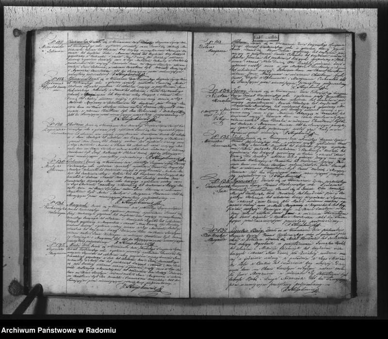 image.from.unit.number "Duplikat akt urodzonych, zaślubionych i zmarłych z parafii Głowaczew na rok 1850"