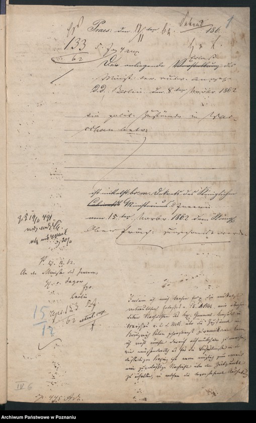 Obraz 6 z jednostki "Die in Folge der Rekrutierung im Königreiche Polen ausgebrochenen Unruhen."