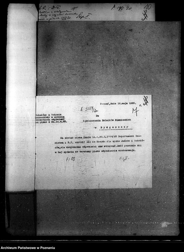 Obraz 11 z jednostki "Sprawy ogólno-administracyjne Układy i umowy graniczne rozporządzenia i zarządzenia"