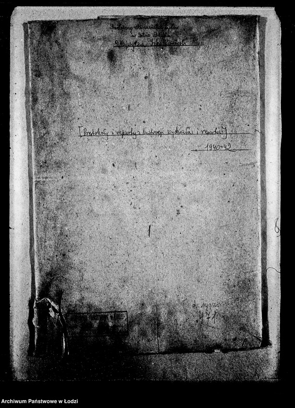 Obraz 3 z jednostki "[Protokoły i raporty z lustracji wydziałów i resortów]"