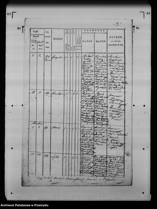 image.from.unit.number "[Kopie ksiąg metrykalnych parafii Dąbrówka z filiami Borki, Dąbrowica, Golce, Jarocin, Kurzyna Mała, Kurzyna Wielka, Szyperki, Wólka Tanewska, Żdżany (dekanat Leżajsk)]"