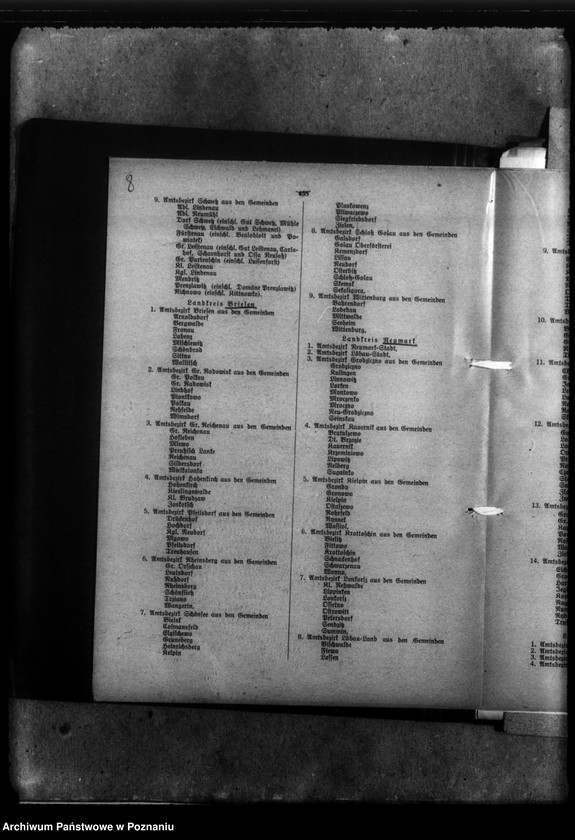 Obraz 12 z jednostki "Schriftwechsel mit den Kreisen aus Ostund Westpreussen - w sprawie Niemców, którzy zginęli w 1939 roku"