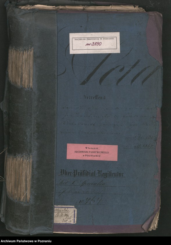 Obraz 2 z jednostki "Die aus Anlass der pollnischen Insurrektion stattgefundene Uebertritt polnischer und diesseitiger Untertanen."