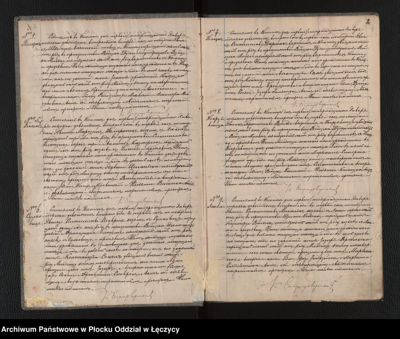 Obraz z jednostki "Księga aktów urodzeń, małżeństw, zgonów za rok 1902"