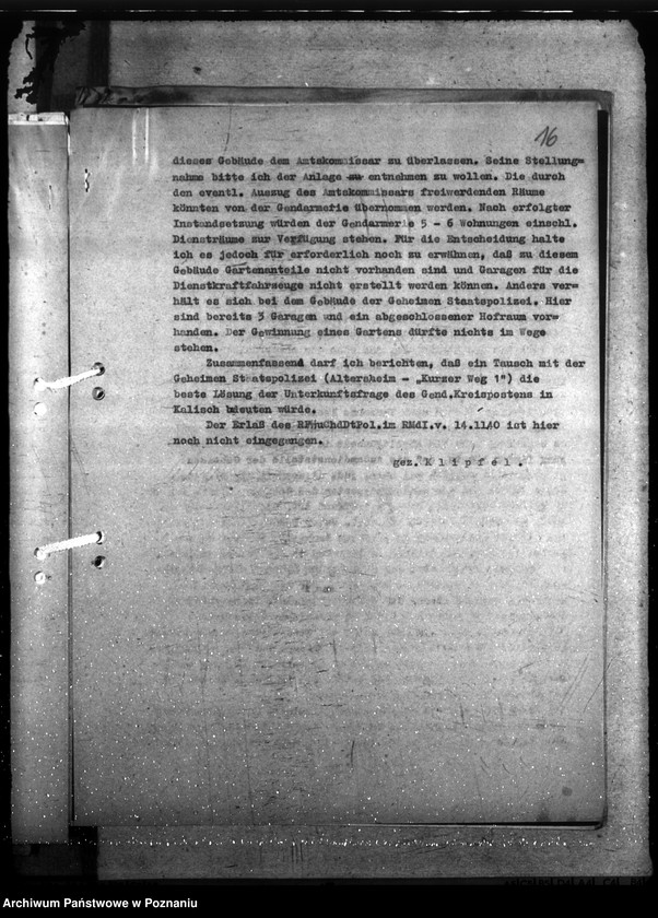 Obraz 20 z jednostki "Allgemeine Unterkunftsfragen (Dienststellen) in Litzmannstadt"