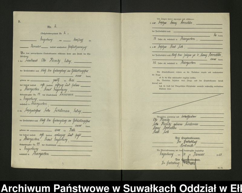 image.from.unit.number "[Heirats - Register (Neben - Register) Standesamt Angerburg einschl. der Bezirke, Gr. Strengeln, Prinowen und Kehlen Kreis Angerburg]"