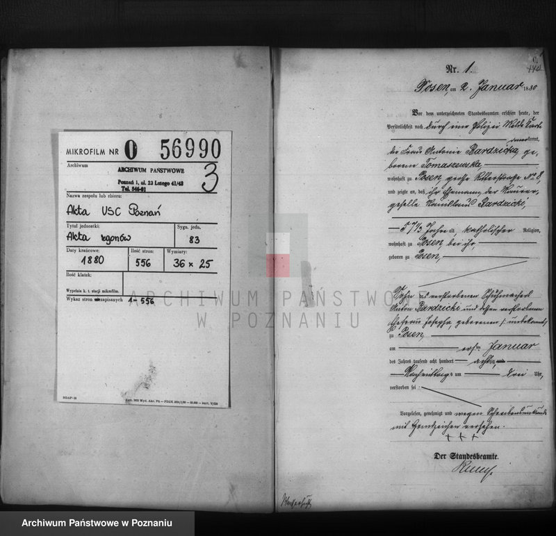 Obraz 2 z jednostki "Księga zgonów t. I"