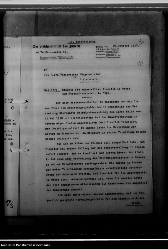 Obraz 14 z jednostki "Reisekosten Riemrich, Abordnung H. Schwarmann"