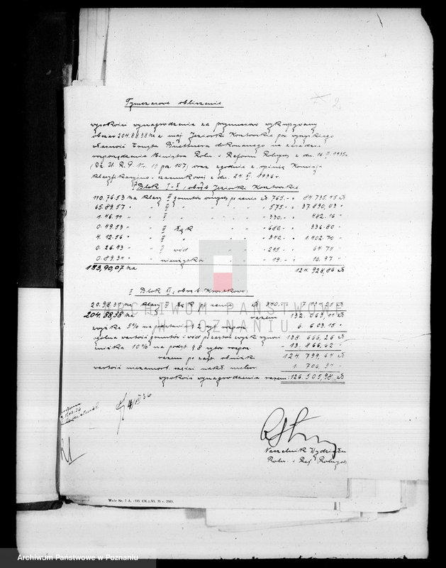 Obraz 6 z jednostki "Operat szacunkowy gruntów przymusowo-wykupionych z majątku Jeziorki Kosztowskie powiatu wyrzyskiego"