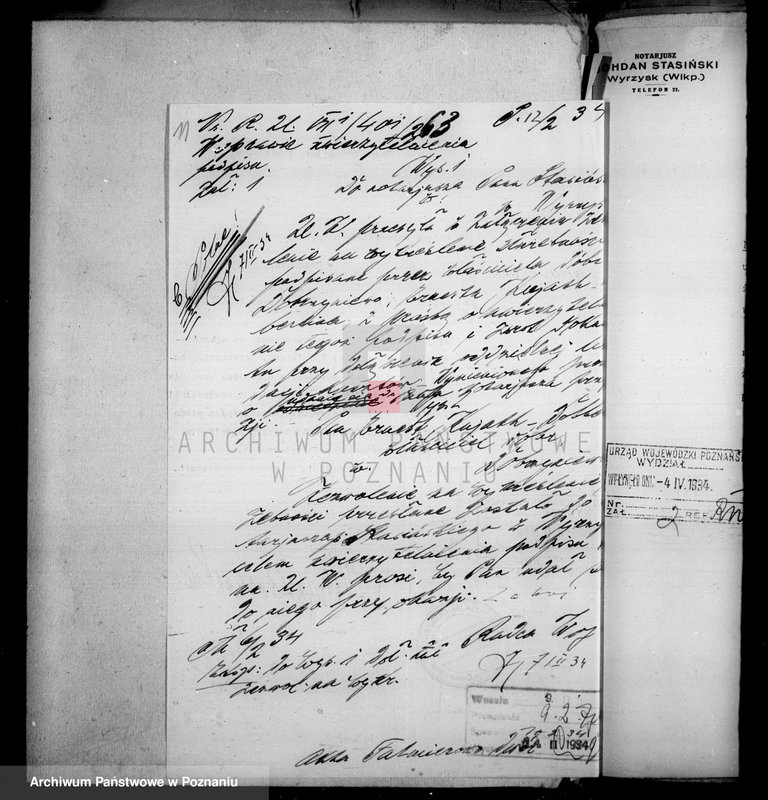 Obraz 16 z jednostki "Przewłaszczenie majątku Falmierowo powiatu wyrzyskiego"