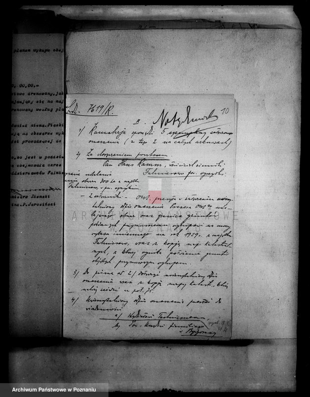 Obraz 14 z jednostki "Majątek Falmierowo powiatu wyrzyskiego przymusowy wykup Hans Ramm"