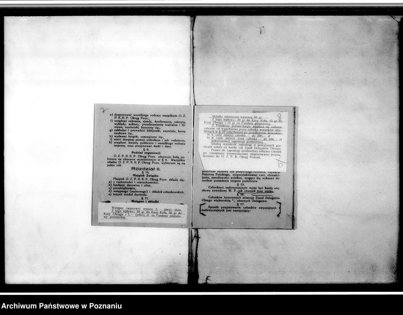 Obraz 9 z jednostki "Sprawozdania z zebrań związku - Koło Środa. Statut i regulamin"