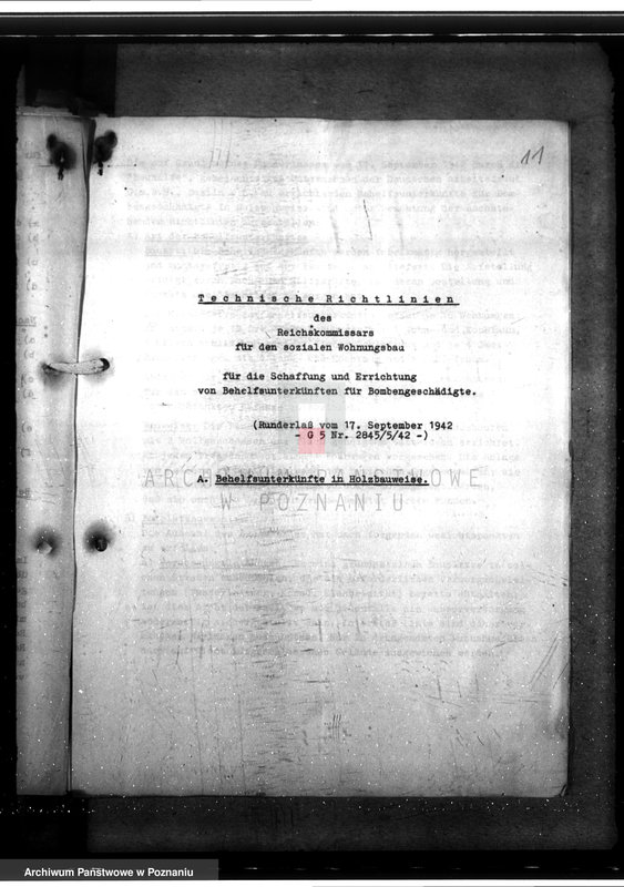 Obraz 15 z jednostki "Sondermassnahmen zur Schaffung von Behelfsunterkünften für Bombenbeschädigte"