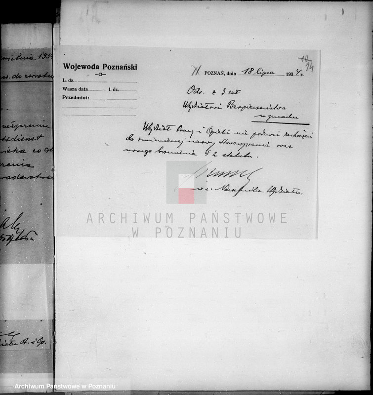 Obraz 18 z jednostki "/Stowarzyszenie Wohlfahrtsdienst w Poznaniu/"