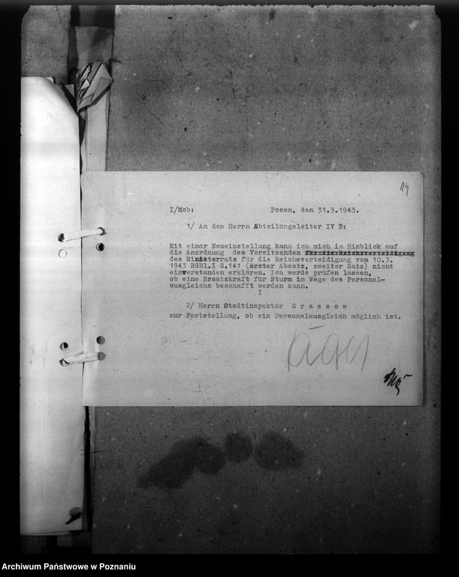 Obraz 18 z jednostki "Zwalnianie personelu dla celów wojskowych"