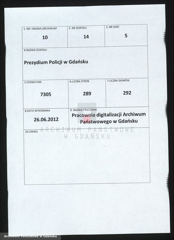 image.from.unit.number "Karty meldunkowe: Griga - Griss"