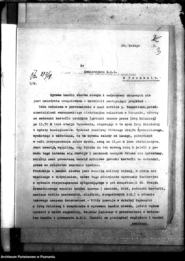 Obraz 7 z jednostki "Ceny zboża [i ziemiopłodów]"