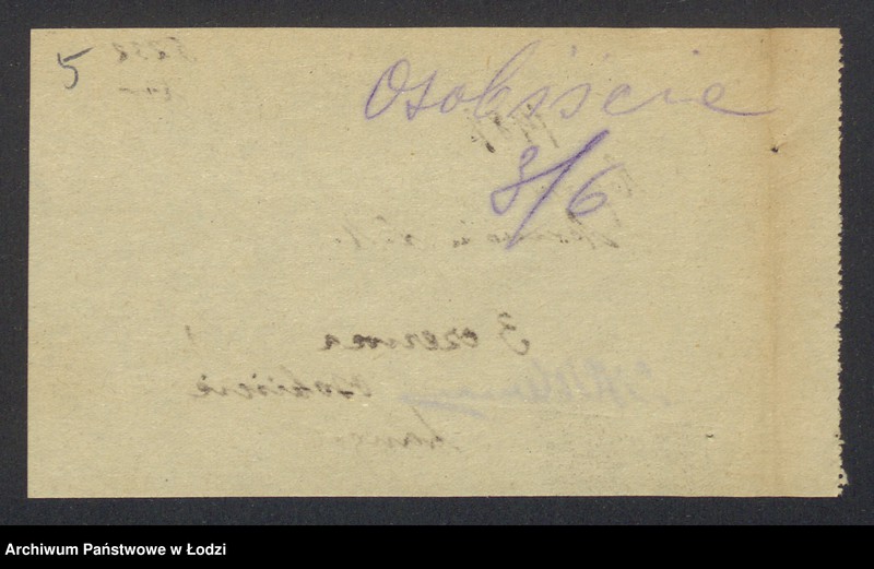 Obraz 7 z jednostki "Lauzer Hersz Herman- sprzedaż przędzy"