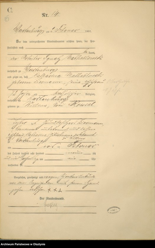 image.from.unit.number "Sterbe-Haupt-Register Nr 1 - 131"