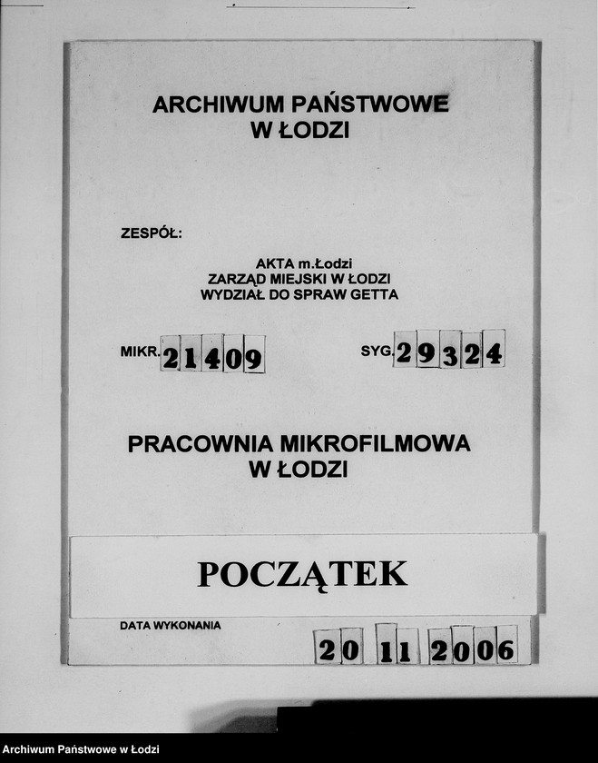 Obraz 1 z jednostki "Abschlag-Listen"