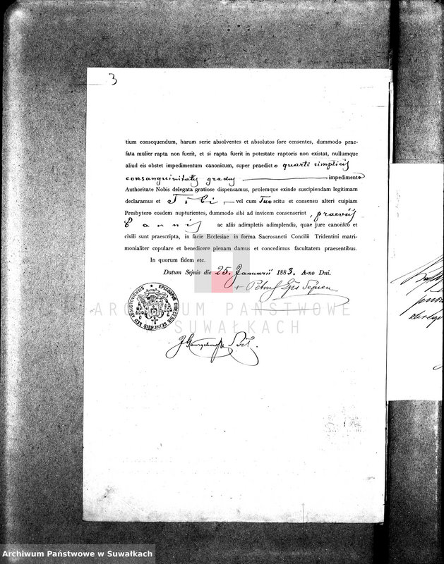 image.from.unit.number "Anneksa Prinadležaščie knigam brakosočetanija Vigerskago R.-K. Prichoda za 1883 g."