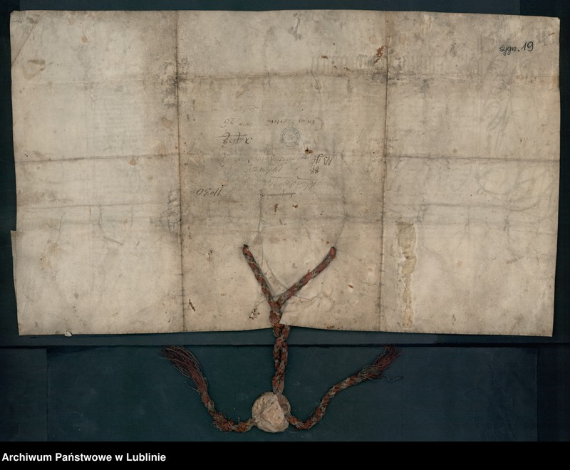 image.from.unit.number "[Kazimierz Jagiellończyk, król Polski, powtarza i potwierdza dokument wystawiony w Lublinie, 13 V 1461 r. przez Jana ze Szczekocin, starostę"