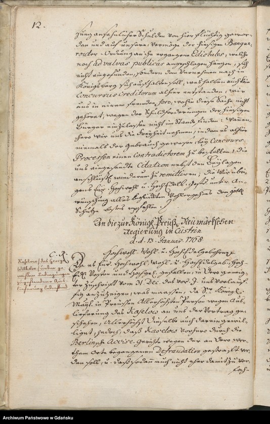 image.from.unit.number "[Liber missivarum]. Namen - Register […]. Register der in den Briefen […] enthaltenen Sachen"