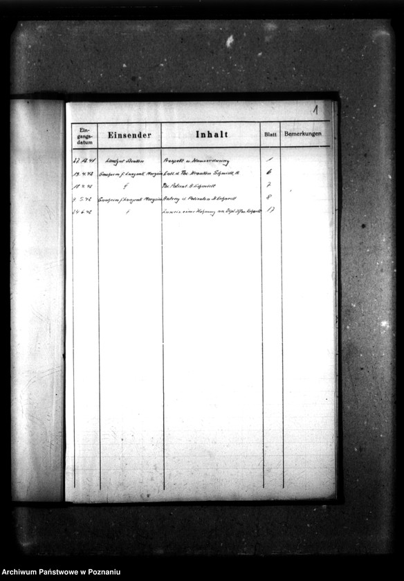 Obraz 5 z jednostki "Aufnahme und Entlassung von Deutschen Tbc-Kranken."