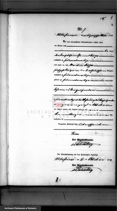 Obraz 8 z jednostki "Księga zgonów"