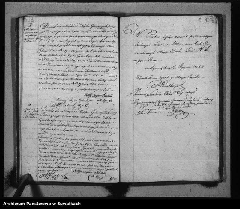 image.from.unit.number "Duplikat Urodzonych, umarłych i zaślubionych Żydów Okręgu Puńsk z rok 1857."