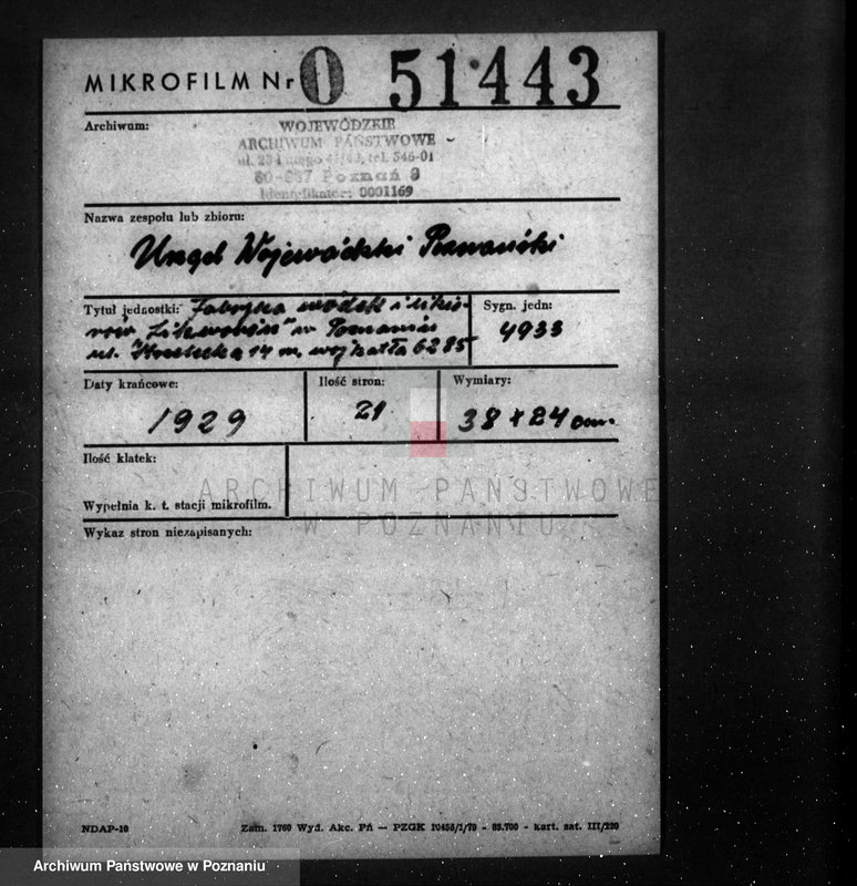 image.from.unit.number "Fabryka wódek i likierów /"Likwowin"/ w Poznaniu ul. Strzelecka 14 nr woj. 6285"